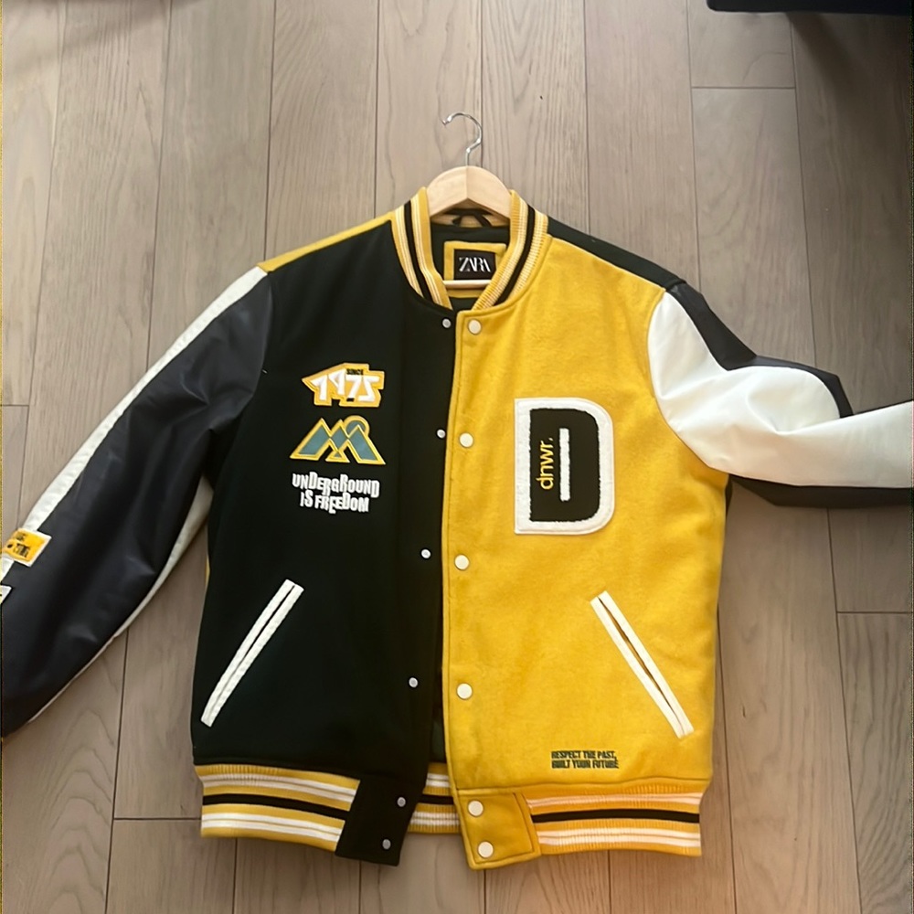 Zara Lettermen Jacket